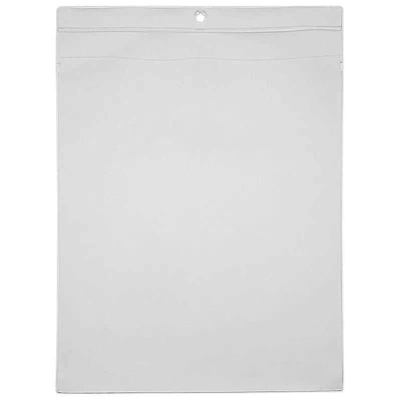 Eichner Document Pocket A4 10 Pieces Clear Transparent Top-Loading Polypropylene Sleeves