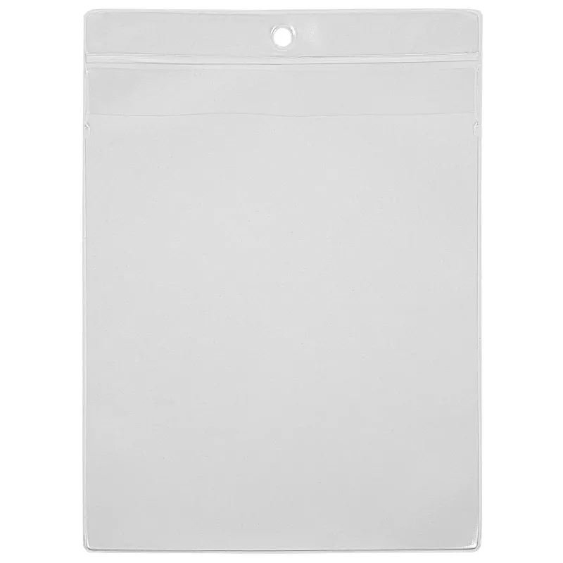 Eichner Document Pocket A4 10 Pieces Clear Transparent Top-Loading Polypropylene Sleeves