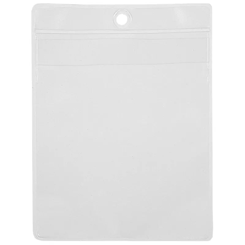 Eichner Document Pocket A4 10 Pieces Clear Transparent Top-Loading Polypropylene Sleeves