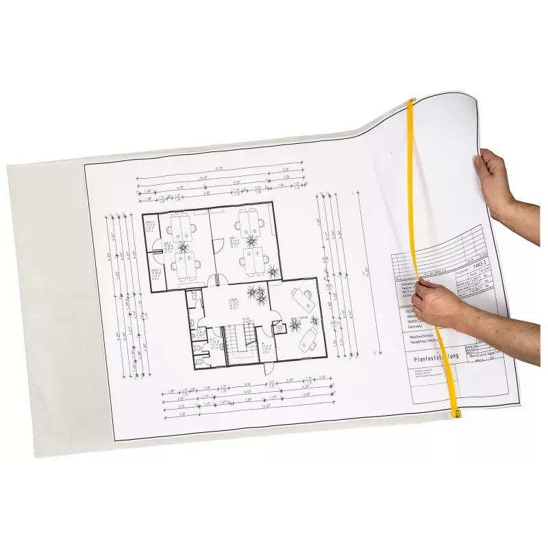 Eichner 5 Plan Protection Sleeves A0 Clear
