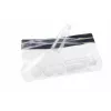 Eichner Slide Lock Bag Transparent/Black 10 vnt.