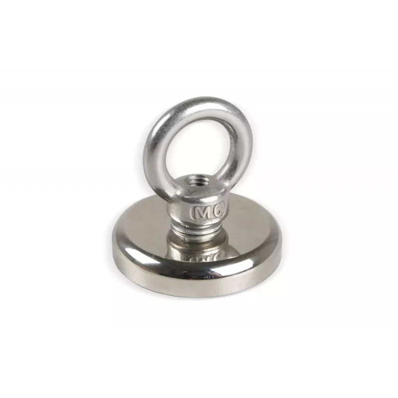Eichner Eyelet Magnets Silver, Metal Ø 2.5 x 7,7 cm, 5 Pieces