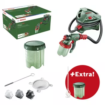 Bosch PFS 5000 E purškimo pistoletas 1200 W, našumas 500 ml/min + maišymo lazdelė (0.603.207.202)