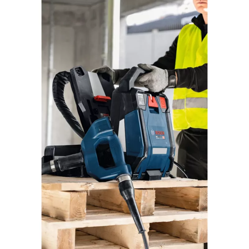 BOSCH Power Tools PRO GDI59-65D Betono vibratorius (juoda/mėlyna, 59 mm vibratoriaus galvutė)