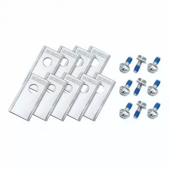 Bosch VISIMOW18V atsarginių peilių rinkinys (3 vnt.) – originalus priedas belaidžiams vejapjovėms