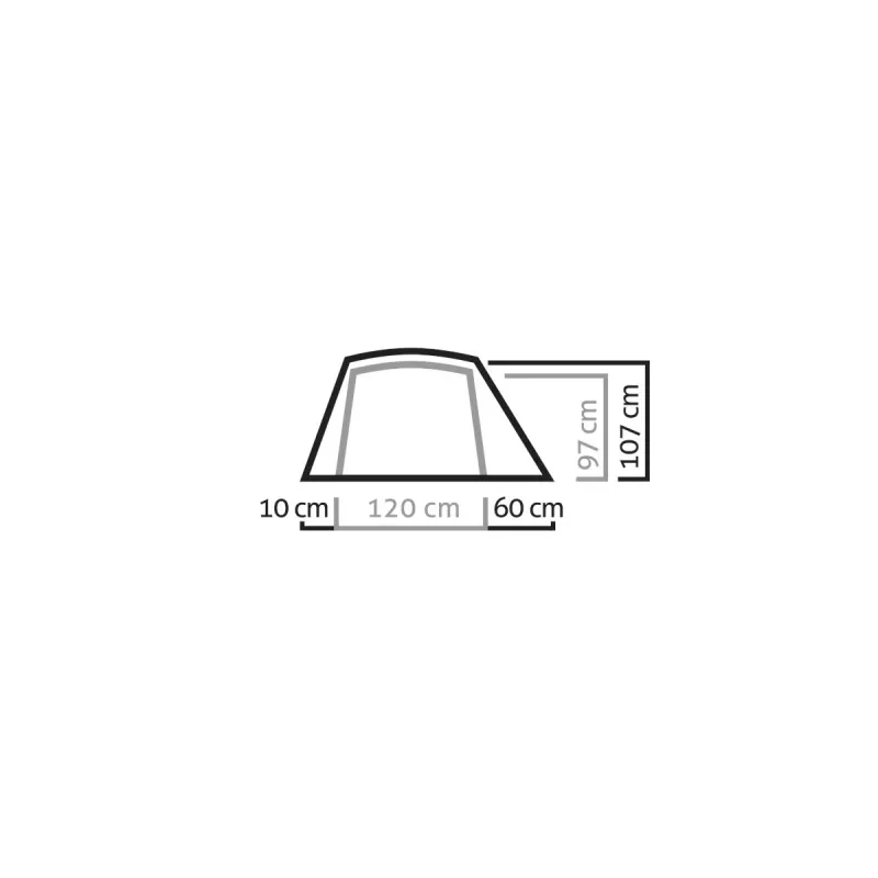 SALEWA Tent Micra II 2-Person 3-Season Dome Tent
