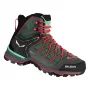Salewa Mountain Trainer Lite Mid GTX Moteriški Žygiavimo Batai - Cactus/Fluo Coral - EU 40.5