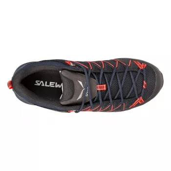 SALEWA MTN Trainer Lite Women's Hiking Shoes Premium Navy/Fluo Coral - UK 6 (EU 39)
