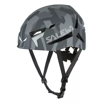 Šalmas Salewa Helmet Vega Grey Camo S/M