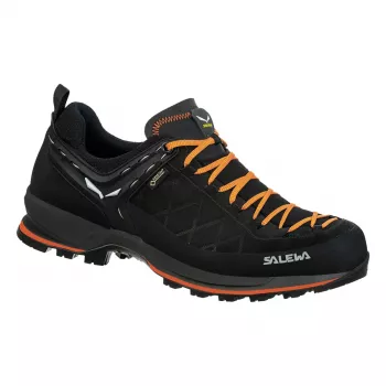 SALEWA MTN Trainer 2 GTX Hiking Shoes - Black/Carrot - UK 9 (EU 43)