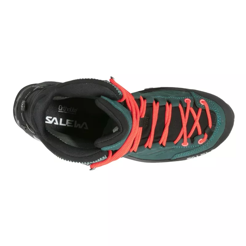 Salewa Women's Mtn Trainer Mid GTX Hiking Shoes - Atlantic Deep/Ombre Blue - UK 4 (EU 36.5)