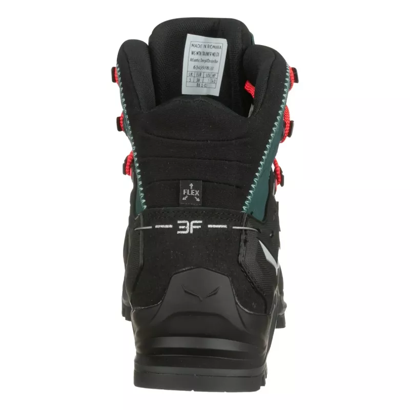 Salewa Women's Mtn Trainer Mid GTX Hiking Shoes - Atlantic Deep/Ombre Blue - UK 4 (EU 36.5)