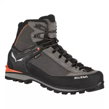 SALEWA Crow GTX Mountaineering Boots - Wallnut/Fluo Orange