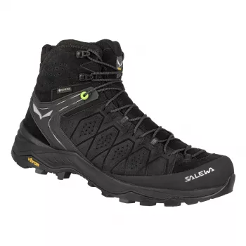 Salewa Alp Trainer 2 Mid GTX Hiking Boots - Black/Black - UK 8 (EU 42)