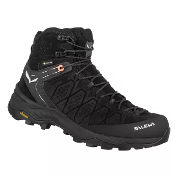 Salewa Women's Alp Trainer 2 Mid GTX Hiking Boots - Black/Black - UK 7 (EU 40.5)