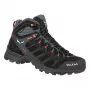 SALEWA Alp Mate Mid WP Hiking Boots Black Out/Fluo Orange UK 7.5 (EU 41)