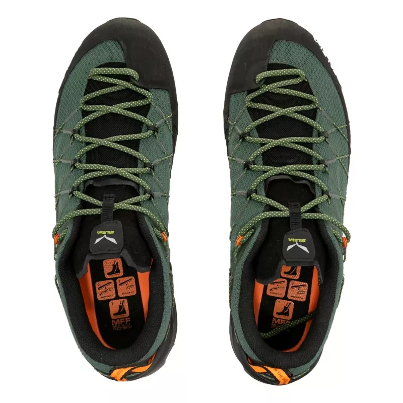 Salewa Wildfire Approach Shoes UK 10 EU 44.5 Raw Green-Black