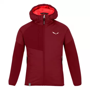 Salewa Ortles Hybrid TWR Kids Insulated Jacket Syrah