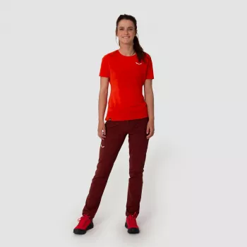 SALEWA Women's Pedroc Flame T-Shirt (Size S)