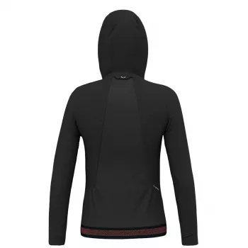 Salewa Pedroc PL Hooded Jacket Women's - Black Out, Size S