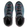 SALEWA Alp Trainer 2 Mid GTX Women's Hiking Boots - Java Blue/Fluo Coral - UK 4 (EU 36.5)