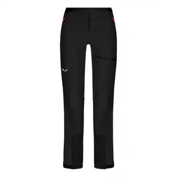 Moteriškos turistinės kelnės Salewa Sella DST, dydis XS, juodos (Black Out)