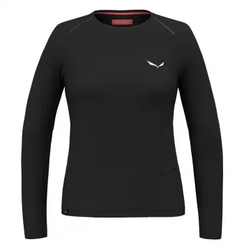 Salewa Pedroc Dry Tee Women's Short Sleeve Technical T-Shirt - Black