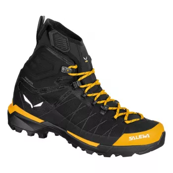 Salewa Ortles Light Mid PTX Batai žygiams Auksiniai-Juodi UK 10 (EU 44.5)