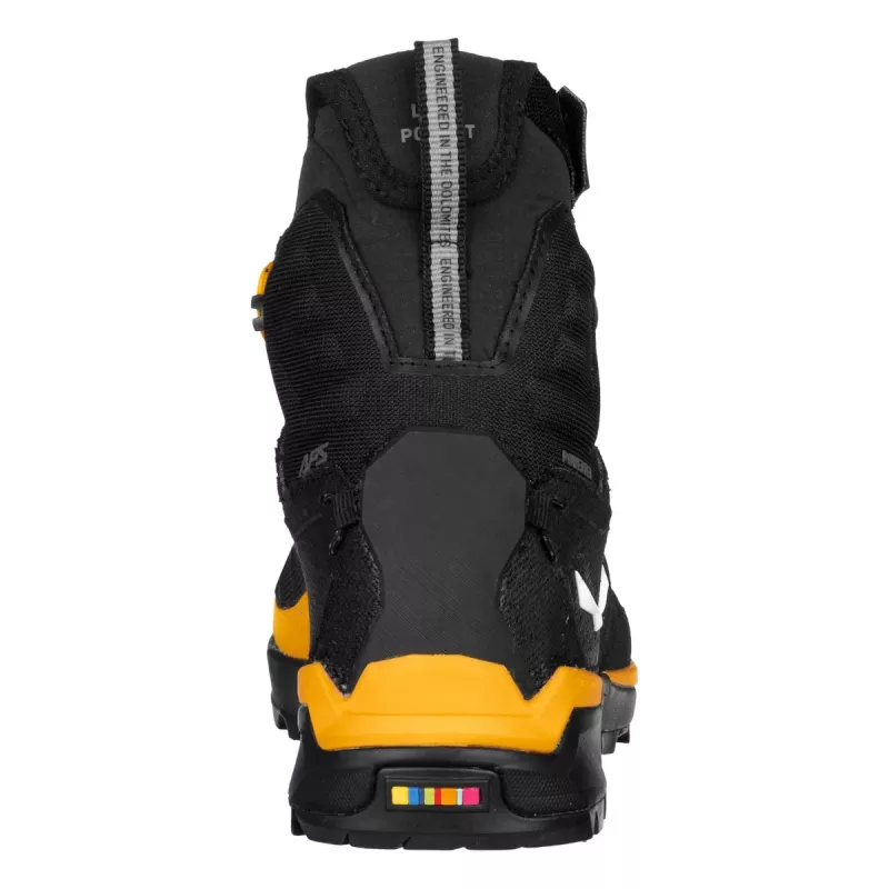 Salewa Ortles Light Mid PTX Batai žygiams Auksiniai-Juodi UK 10 (EU 44.5)