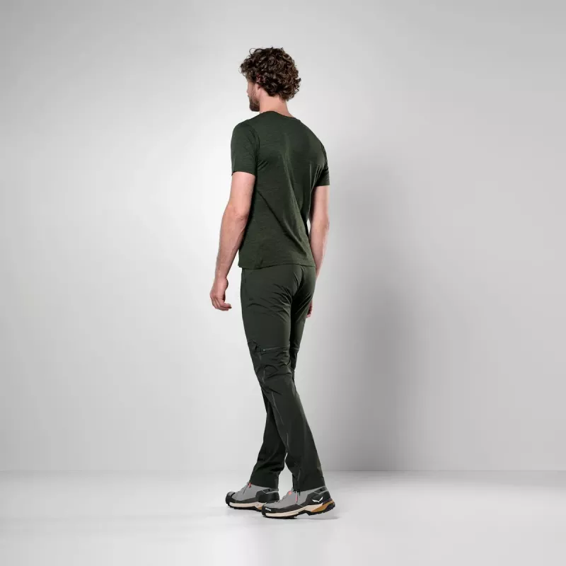 Salewa Eagle Eitd AM T-Shirt S - Dark Olive