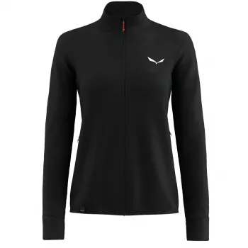 Salewa Puez Waffle Hybrid PL Jacket - Black Out