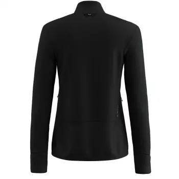Salewa Puez Waffle Hybrid PL Jacket - Black Out - Women's