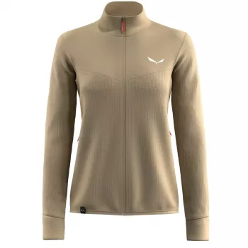 Salewa Puez Waffle Hybrid PL Jacket Women's Quicksand M