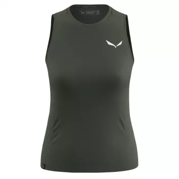 Moteriški marškinėliai „Salewa Puez Dry Tanktop“ – M, tamsiai alyvinė