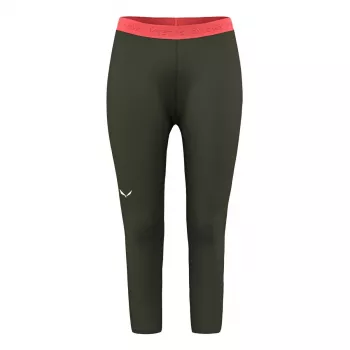 Salewa Thermal Leggings Dark Olive Size S