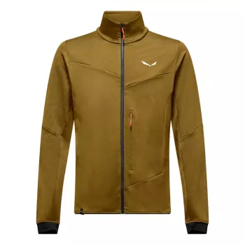 Salewa Sella Crevasse Fleece Jacket - Golden Brown, Size M