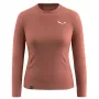 Salewa Puez Dry Tee Women's T-Shirt - Etruscan Red, Size L