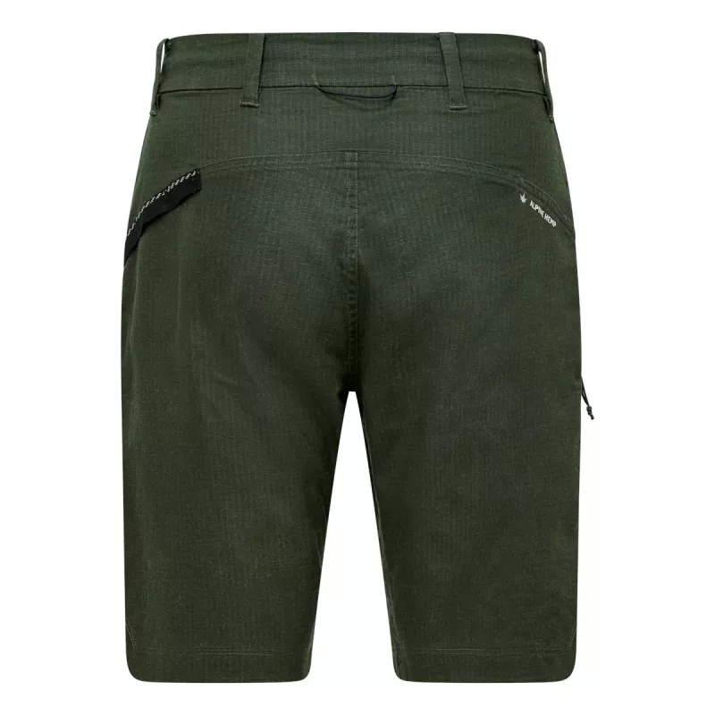Salewa Agner Hemp Ripstop Shorts - Dark Olive - Dydis M
