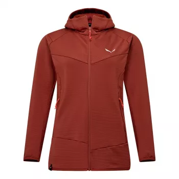 Salewa Puez Altavia PL HD Strikinė Striukė - Etruscan Red - Moteriška - Dydis L