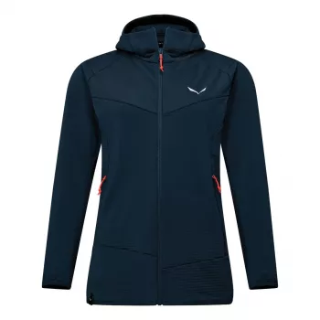 SALEWA Puez Altavia Fleece Hoody Navy Blazer Women's 36