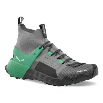 SALEWA Shoes Wildfire NXT Knit Women Alloy/Green UK5