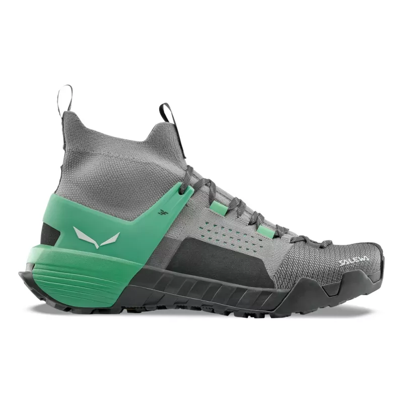 SALEWA Shoes Wildfire NXT Knit Women Alloy/Green UK5
