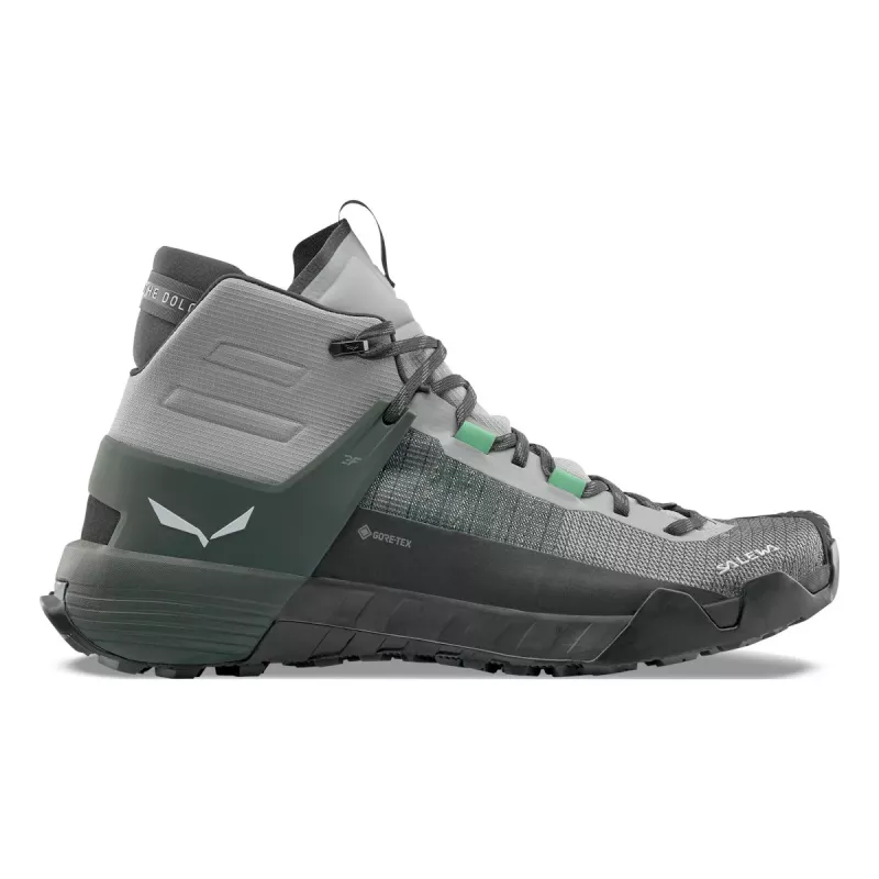 Salewa Wildfire NXT Mid GTX Batai žygiams - Alloy/Dark Olive - UK 11.5 (EU 46.5)