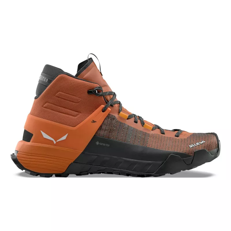 SALEWA Wildfire NXT MID GTX Approach and Hiking Shoes - Walnut/Black (Brown)
