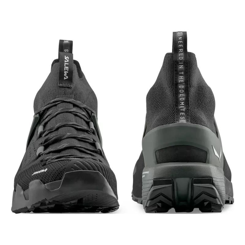 Salewa Wildfire NXT Knit Shoes Onyx Dark Olive