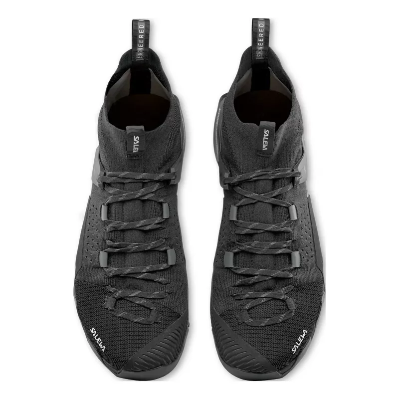 Salewa Wildfire NXT Knit Women's Approach Shoes - Onyx/Dark Olive - UK 6.5 (EU 40)