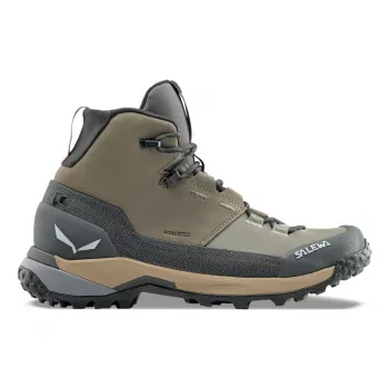 Salewa Puez Leather Mid PTX moteriški žygiavimo batai – Bungee Cord/Onyx – UK 5 (EU 38)