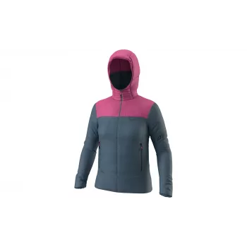 SALEWA Women's Dynafit Radical PRL Hood Jacket Insulated Hooded Jacket - Magenta, Size M