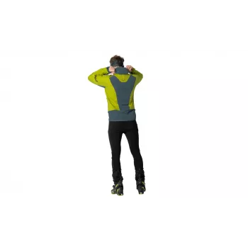 SALEWA Mezzalama Jacket Polartec Alpha - Golden Lime - 0720 - XL DYNAFIT