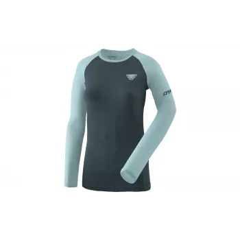 SALEWA Women's Dynafit Alpine Pro L/S Tee - Cloud Blue, Size L